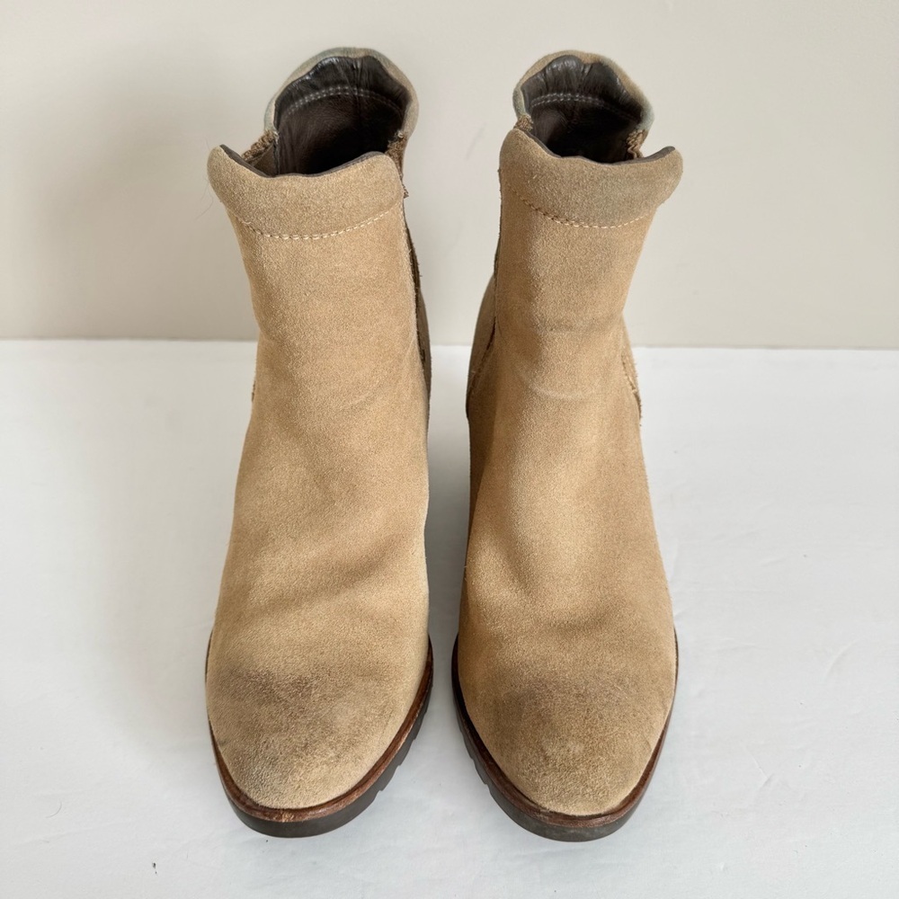 Sorel After Hours Wedge Boot Suede Size 8.5 - image 7
